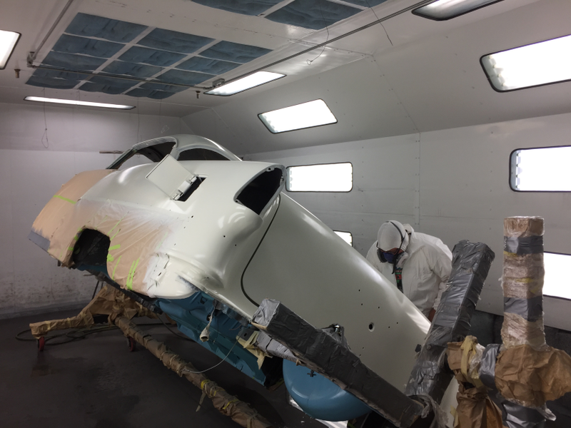 Illustration for article titled 1955 Chevy Bel Air Project Update- Body in full color!